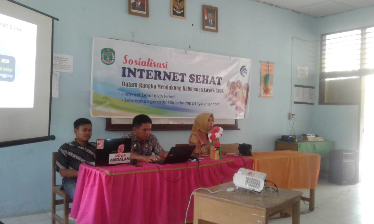 Era Digital, Dinas Kominfo Luwu Utara Gaungkan Internet Sehat Bikin Hebat